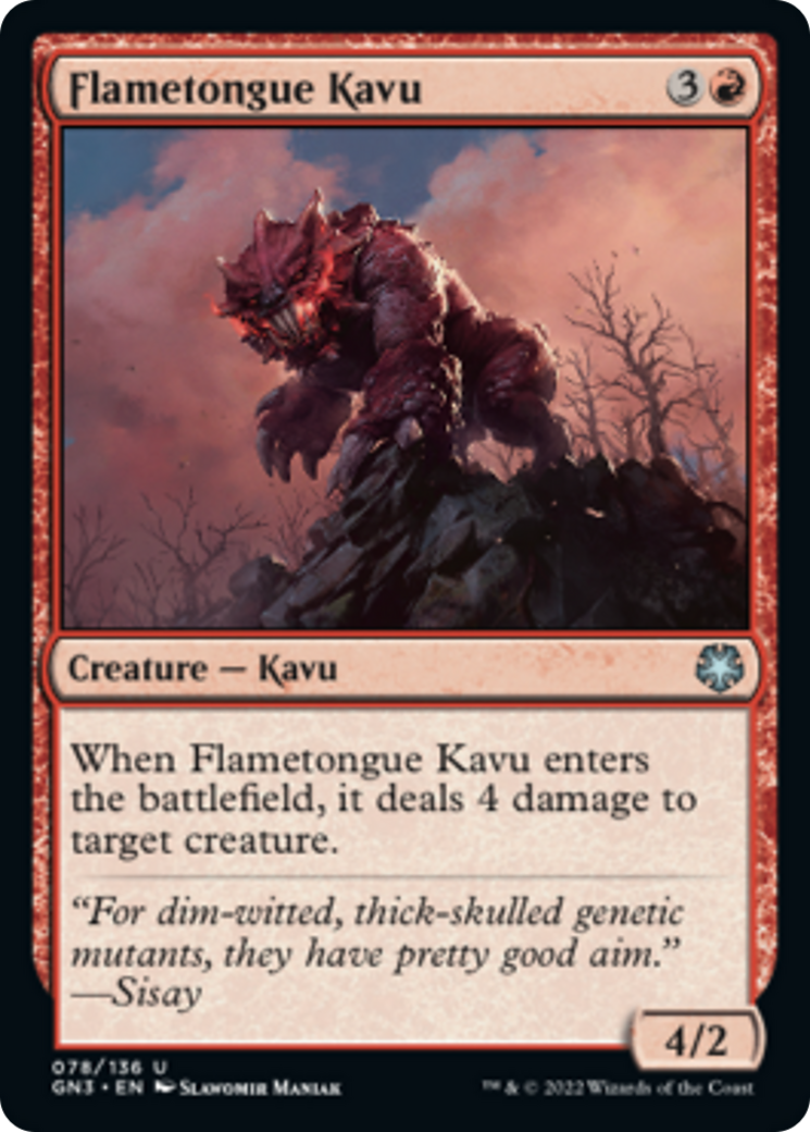 Flametongue Kavu [Game Night: Free-for-All] | Good Games Adelaide SA