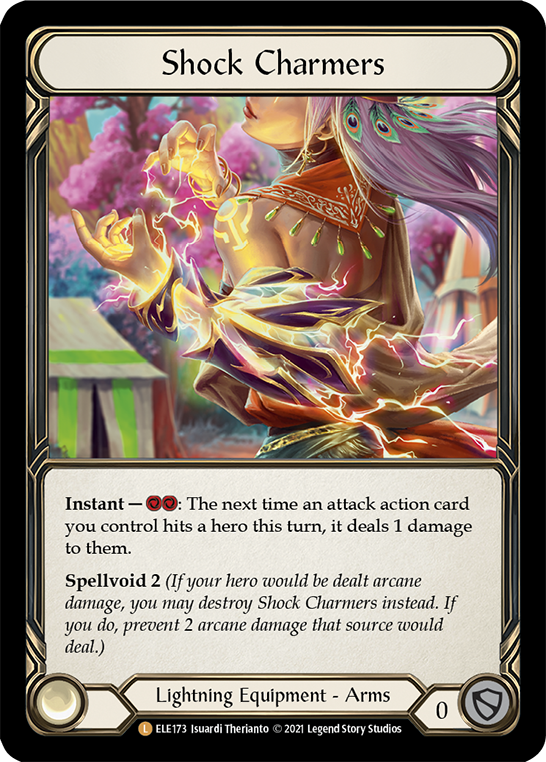 Shock Charmers [ELE173] (Tales of Aria)  1st Edition Cold Foil | Good Games Adelaide SA
