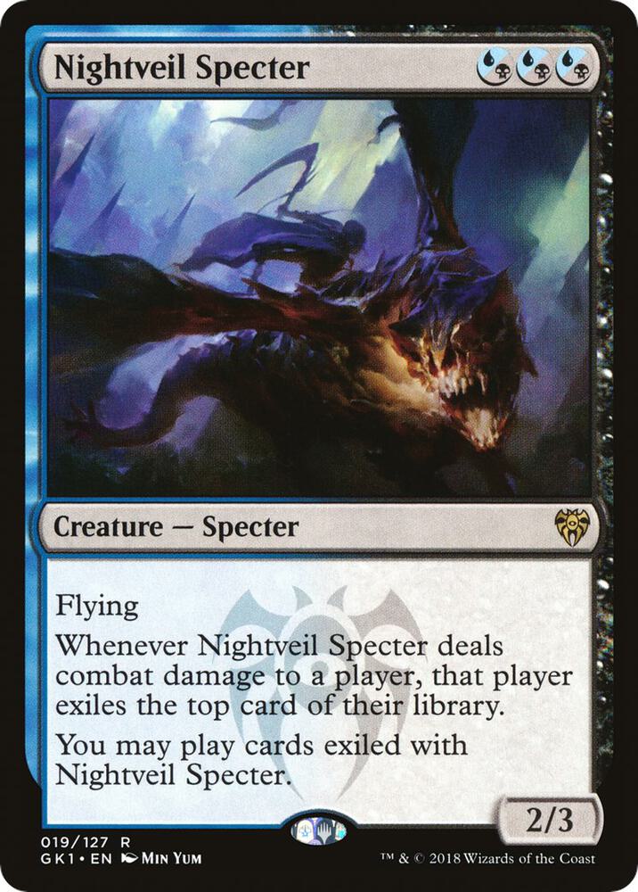 Nightveil Specter 19 (Guilds of Ravnica: Guild Kits)  | Good Games Adelaide SA