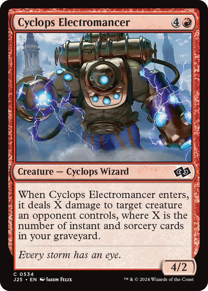 Cyclops Electromancer 534 (Foundations Jumpstart)  | Good Games Adelaide SA