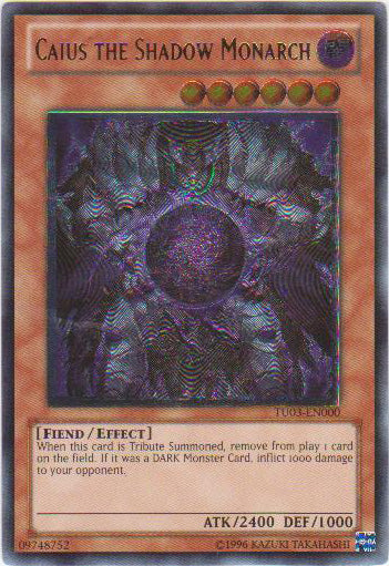 Caius the Shadow Monarch [TU03-EN000] Ultimate Rare | Good Games Adelaide SA
