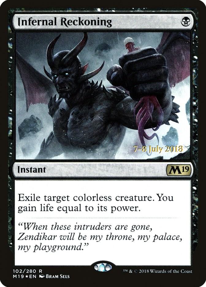 Infernal Reckoning 102 (Prerelease Cards)  - Foil | Good Games Adelaide SA