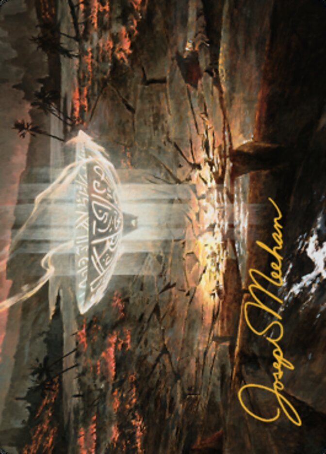 Urza's Sylex Art Card (Gold-Stamped Signature) [The Brothers' War Art Series] | Good Games Adelaide SA