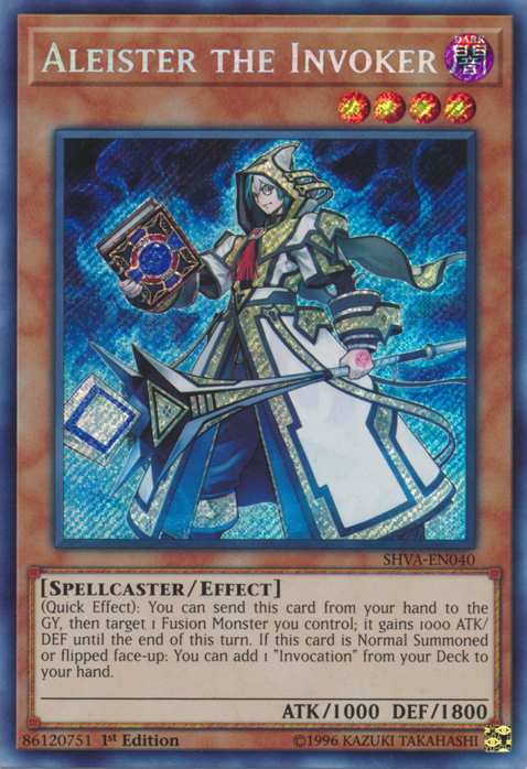 Aleister the Invoker [SHVA-EN040] Secret Rare | Good Games Adelaide SA