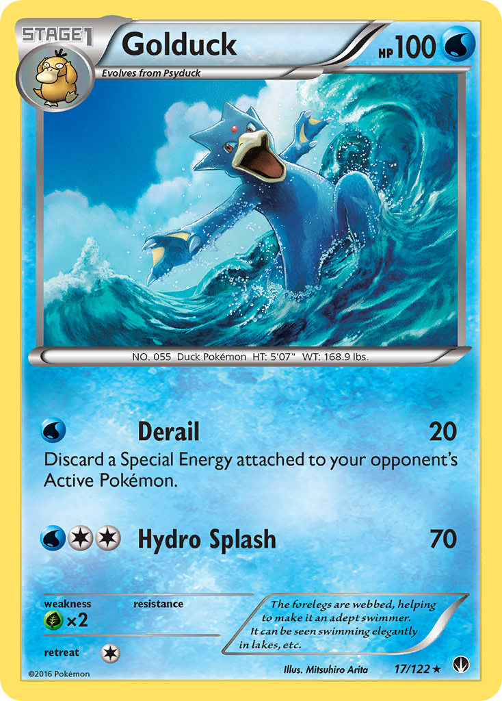 Golduck (17/122) [XY: BREAKpoint] | Good Games Adelaide SA