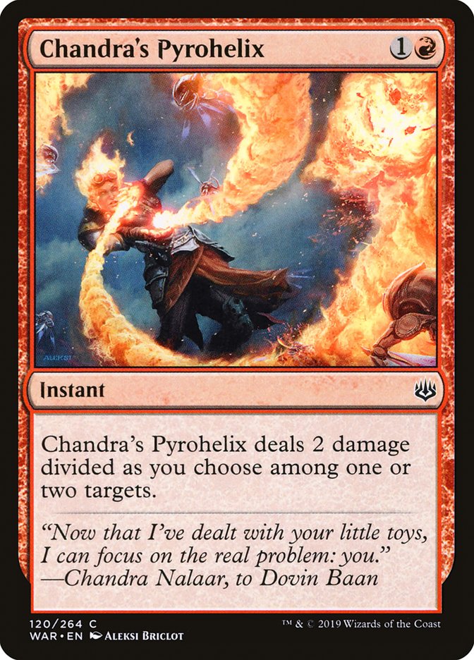 Chandra's Pyrohelix [War of the Spark] | Good Games Adelaide SA