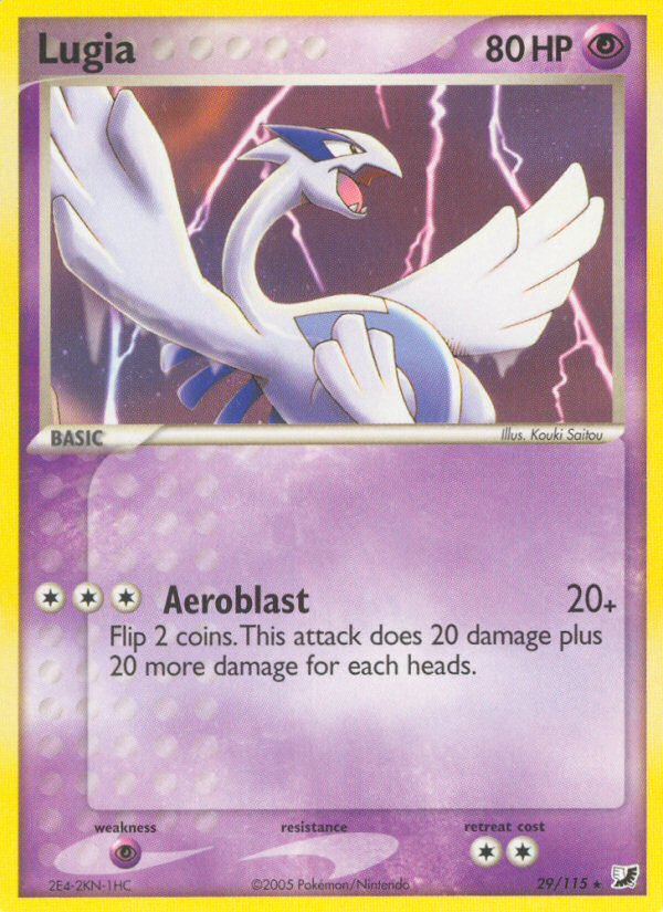 Lugia (29/115) [EX: Unseen Forces] | Good Games Adelaide SA
