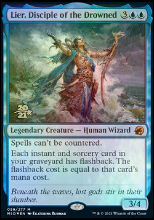 Lier, Disciple of the Drowned [Innistrad: Midnight Hunt Prerelease Promos] | Good Games Adelaide SA