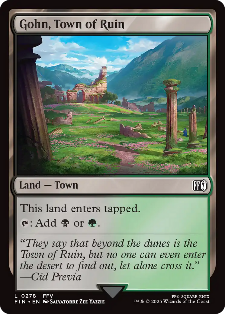 Gohn, Town of Ruin [FINAL FANTASY] | Good Games Adelaide SA