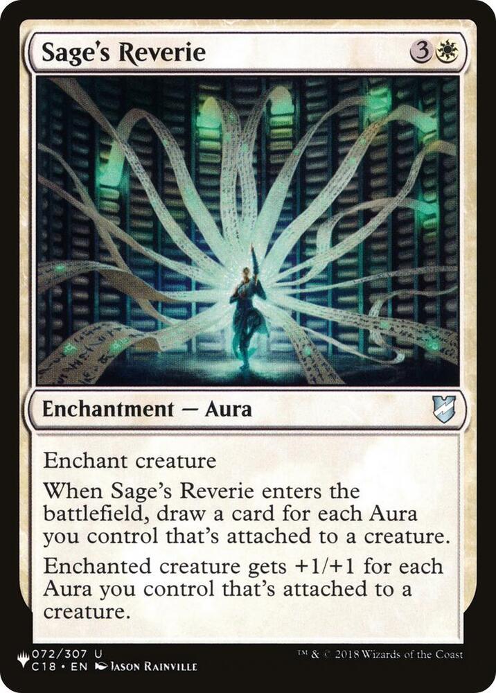 Sages Reverie 072/307 (The List Reprints)  | Good Games Adelaide SA
