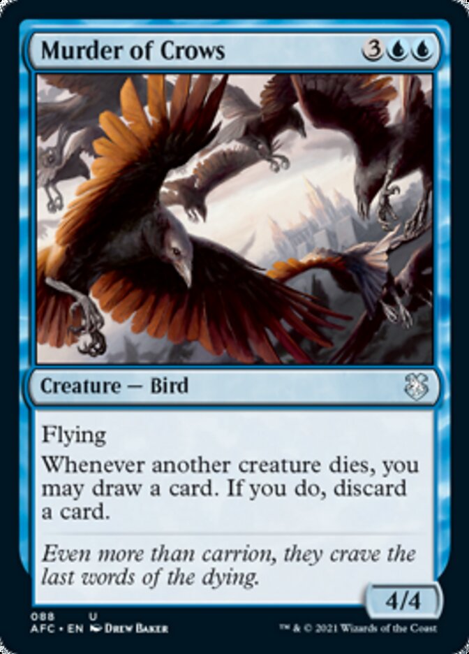 Murder of Crows [Dungeons & Dragons: Adventures in the Forgotten Realms Commander] | Good Games Adelaide SA