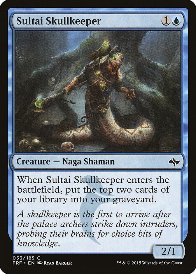 Sultai Skullkeeper 53/185 (Fate Reforged)  - Foil | Good Games Adelaide SA