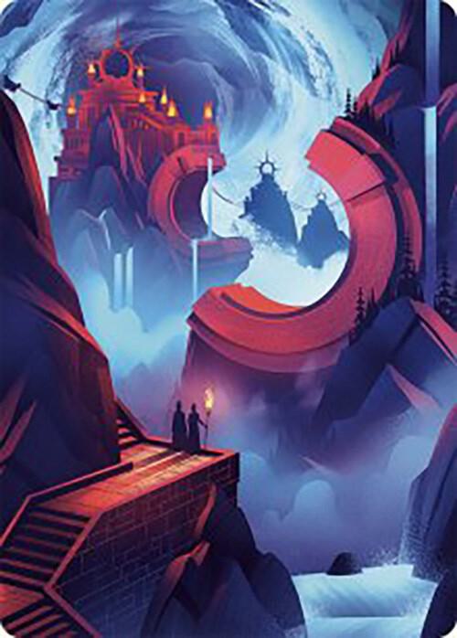 Mountain Art Card 45 (Art Series: The Lost Caverns of Ixalan)  | Good Games Adelaide SA