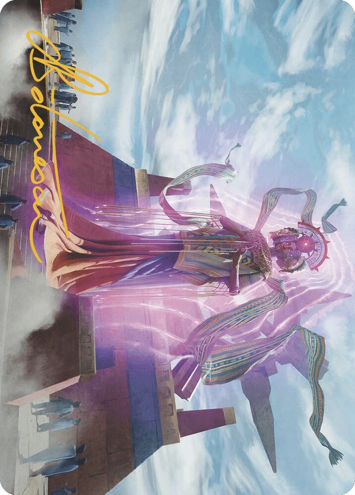 Ojer Taq Deepest Foundation Art Card 4 81 Gold Stamped Signature 4 (Art Series: The Lost Caverns of Ixalan)  | Good Games Adelaide SA