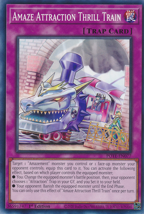 Amaze Attraction Thrill Train [POTE-EN077] Common | Good Games Adelaide SA