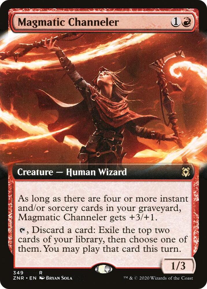 Magmatic Channeler 349 (Zendikar Rising)  - Foil | Good Games Adelaide SA