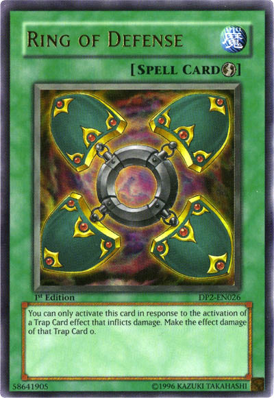 Ring of Defense [DP2-EN026] Ultra Rare | Good Games Adelaide SA