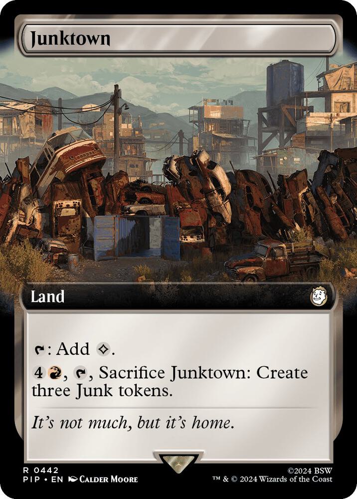 Junktown Extended Art 442 (Universes Beyond: Fallout)  | Good Games Adelaide SA