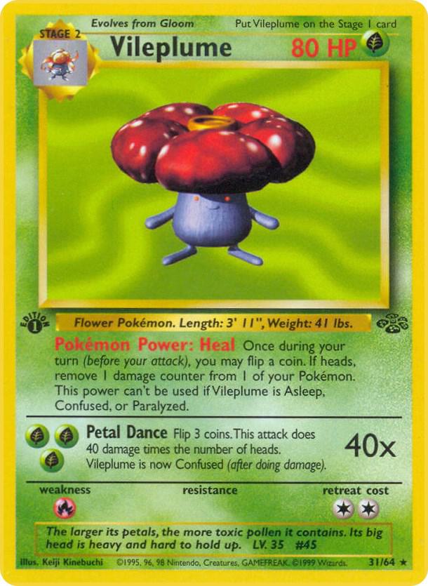 Vileplume 31 31/64 (Jungle)  - 1st Edition | Good Games Adelaide SA