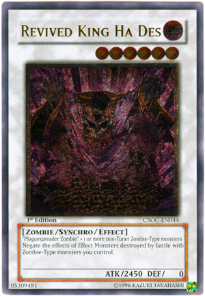 Revived King Ha Des (UTR) [CSOC-EN044] Ultimate Rare | Good Games Adelaide SA