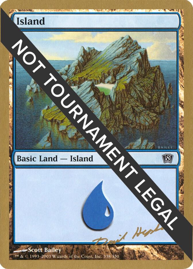Island 338 2003 Dave Humpherys 8ED  (World Championship Decks)  | Good Games Adelaide SA