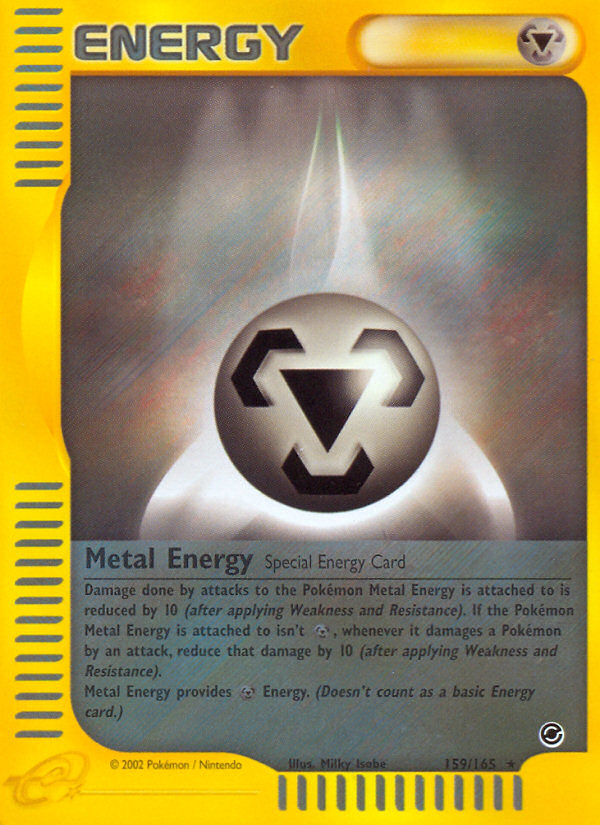 Metal Energy (159/165) [Expedition: Base Set] | Good Games Adelaide SA