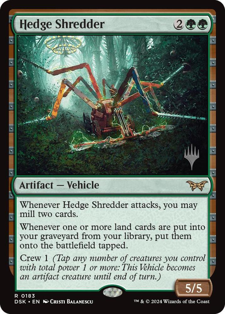 Hedge Shredder 183 (Promo Pack: Duskmourn: House of Horror)  | Good Games Adelaide SA
