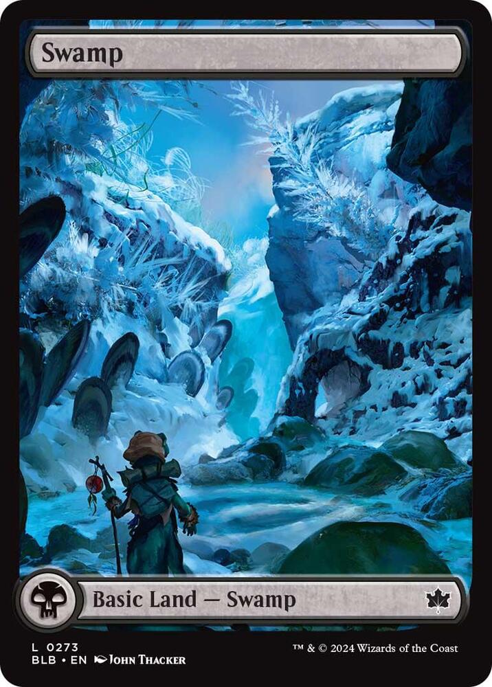 Swamp 0273 273 (Bloomburrow)  - Foil | Good Games Adelaide SA
