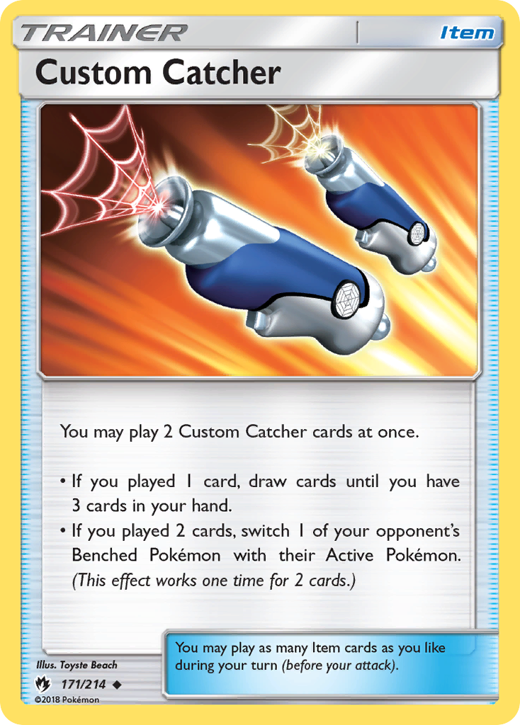 Custom Catcher (171/214) [Sun & Moon: Lost Thunder] | Good Games Adelaide SA