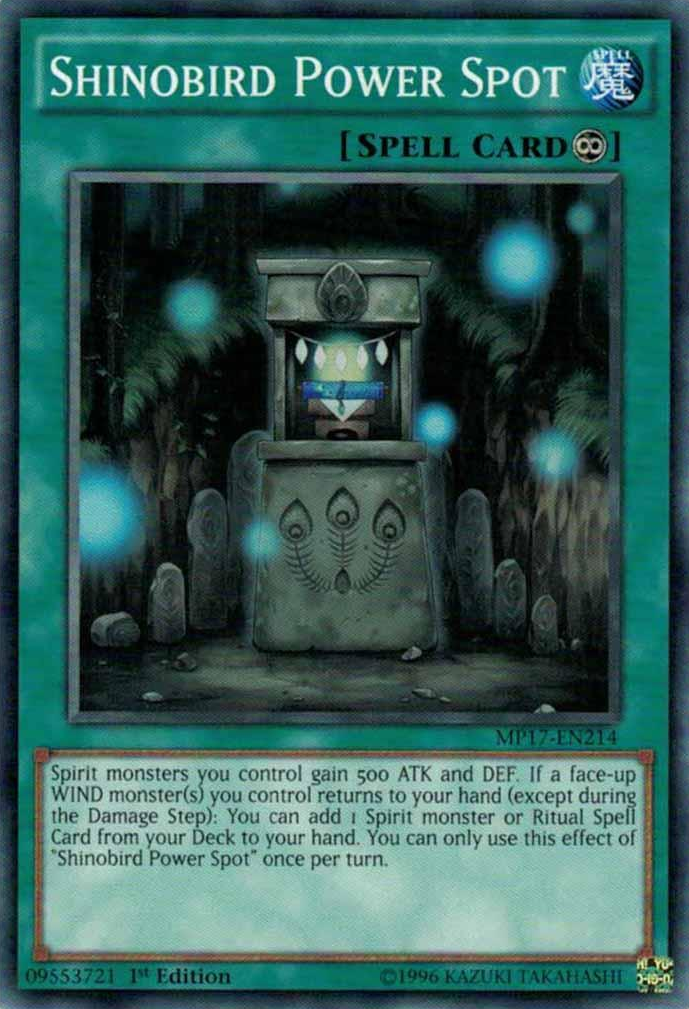 Shinobird Power Spot [MP17-EN214] Common | Good Games Adelaide SA