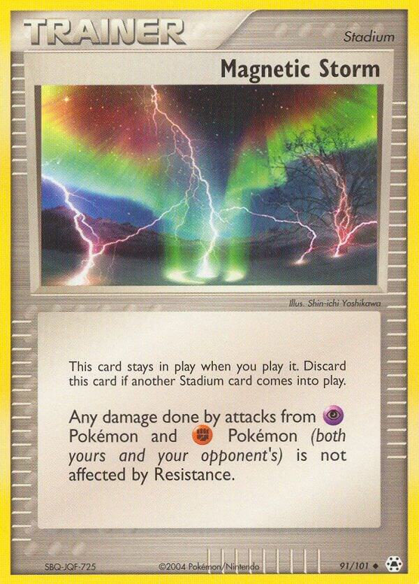 Magnetic Storm 91/101 (Hidden Legends)  - Reverse Holofoil | Good Games Adelaide SA