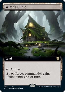 Witchs Clinic Extended Art 407 (Commander 2021)  | Good Games Adelaide SA