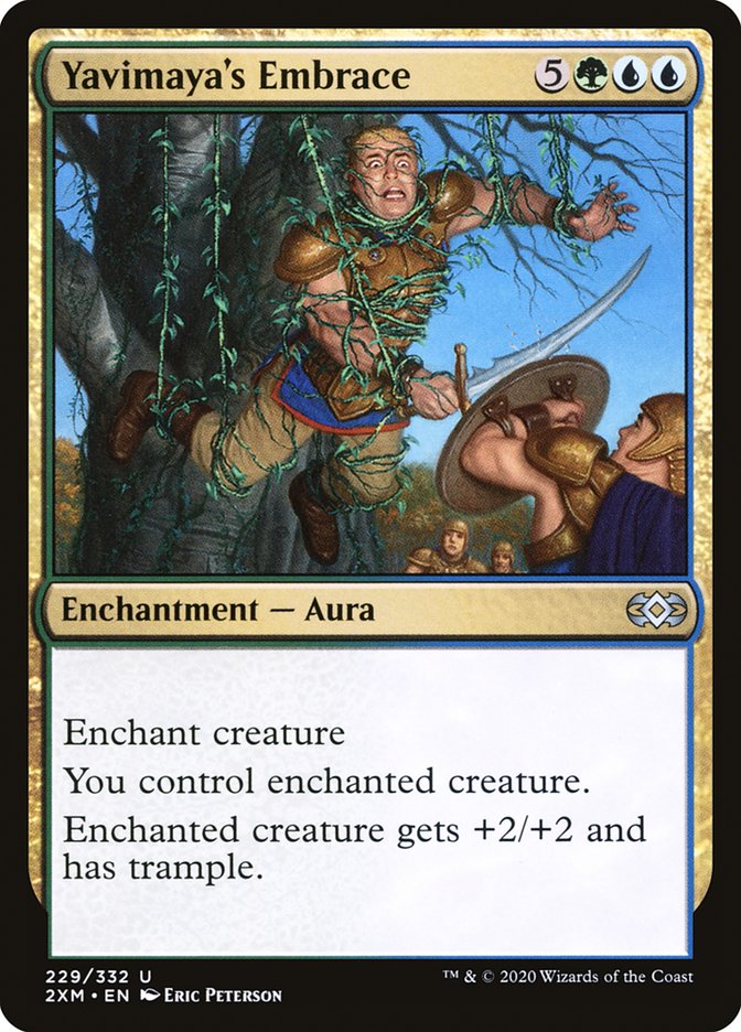 Yavimaya's Embrace 229 (Double Masters)  - Foil | Good Games Adelaide SA