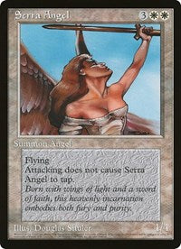 Serra Angel (Oversized) [Oversize Cards] | Good Games Adelaide SA