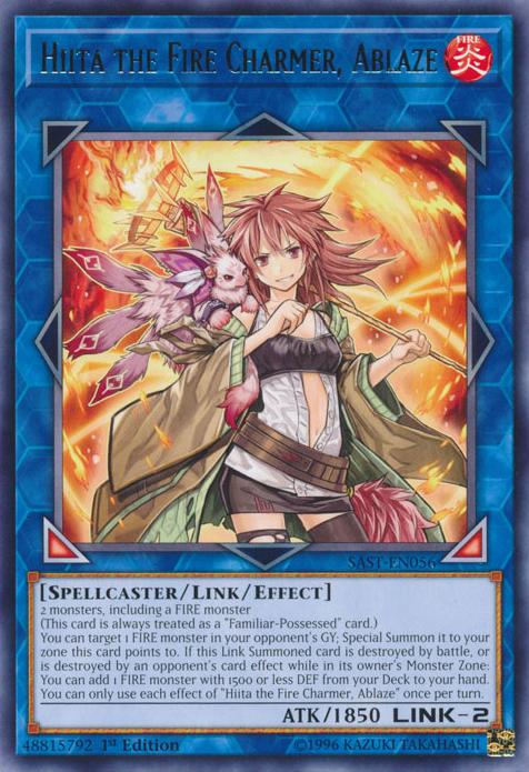 Hiita the Fire Charmer, Ablaze [SAST-EN056] Rare | Good Games Adelaide SA