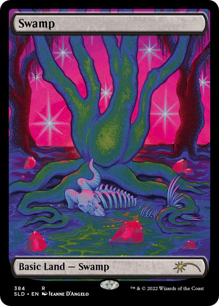 Swamp 384 384 (Secret Lair Drop Series)  - Foil | Good Games Adelaide SA