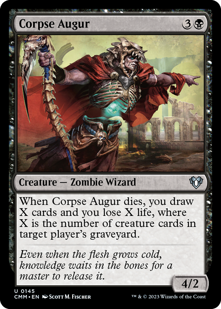 Corpse Augur [Commander Masters] | Good Games Adelaide SA
