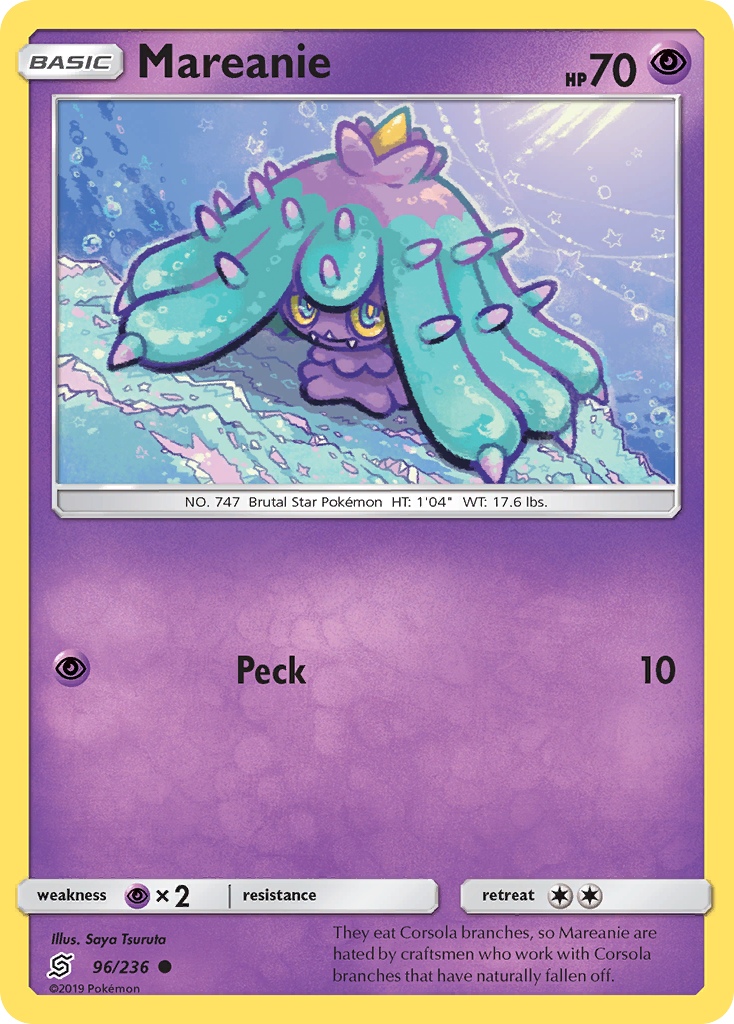 Mareanie (96/236) [Sun & Moon: Unified Minds] | Good Games Adelaide SA