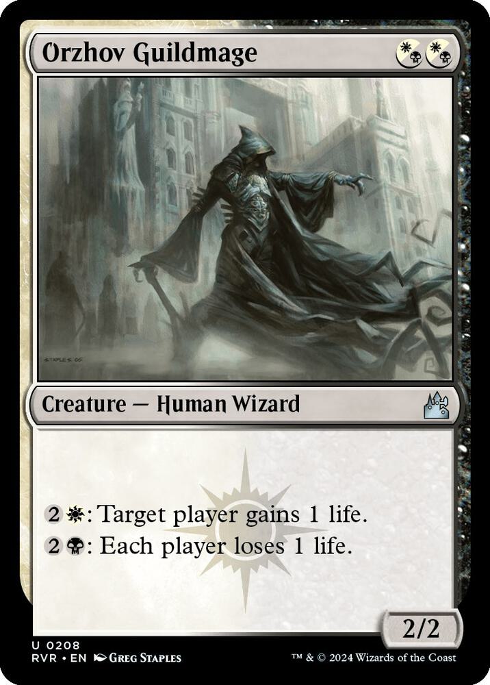 Orzhov Guildmage 208 (Ravnica Remastered)  | Good Games Adelaide SA