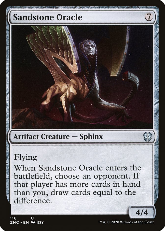 Sandstone Oracle [Zendikar Rising Commander] | Good Games Adelaide SA