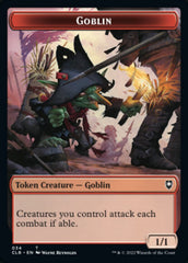 Pirate // Goblin Double-sided Token [Commander Legends: Battle for Baldur's Gate Tokens] | Good Games Adelaide SA