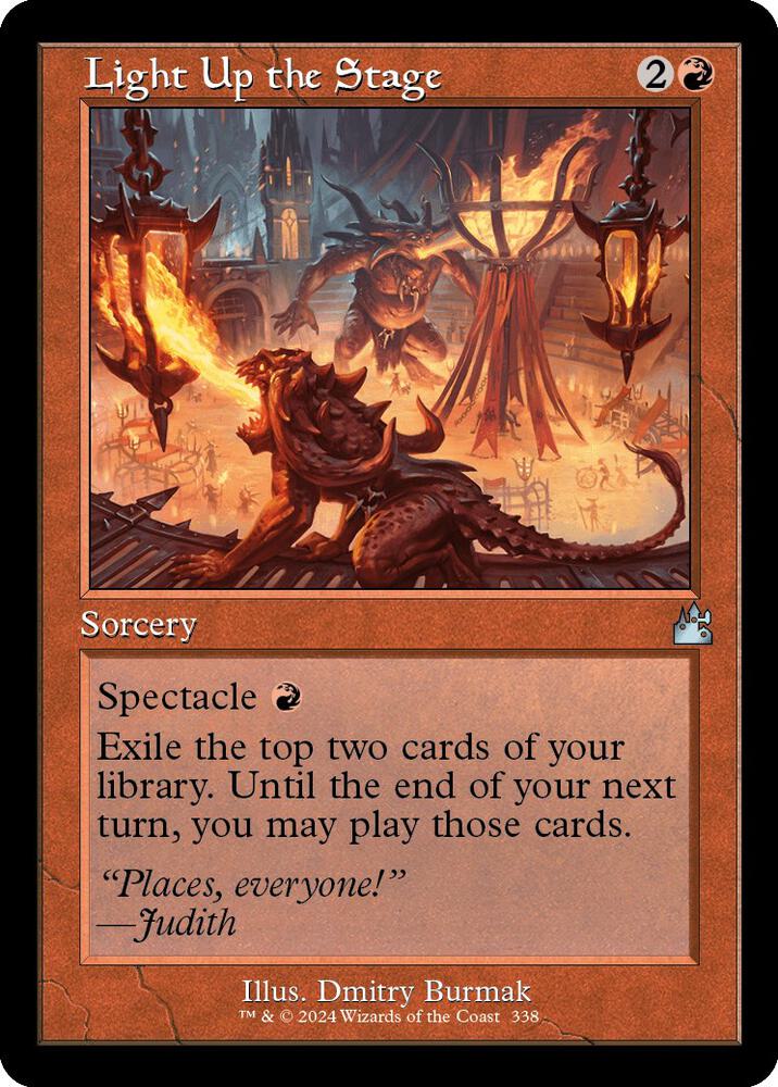 Light Up the Stage 338 (Ravnica Remastered)  | Good Games Adelaide SA