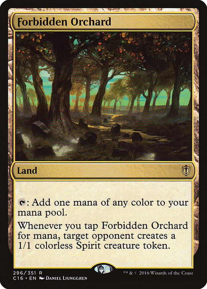 Forbidden Orchard [Commander 2016] | Good Games Adelaide SA