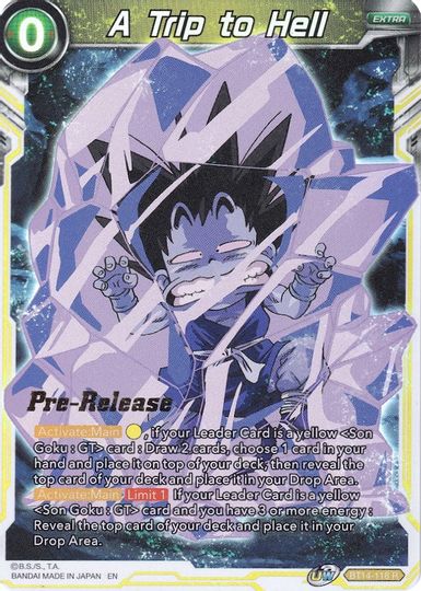 A Trip to Hell (BT14-118) [Cross Spirits Prerelease Promos] | Good Games Adelaide SA