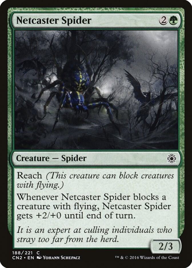 Netcaster Spider 188 (Conspiracy: Take the Crown)  - Foil | Good Games Adelaide SA