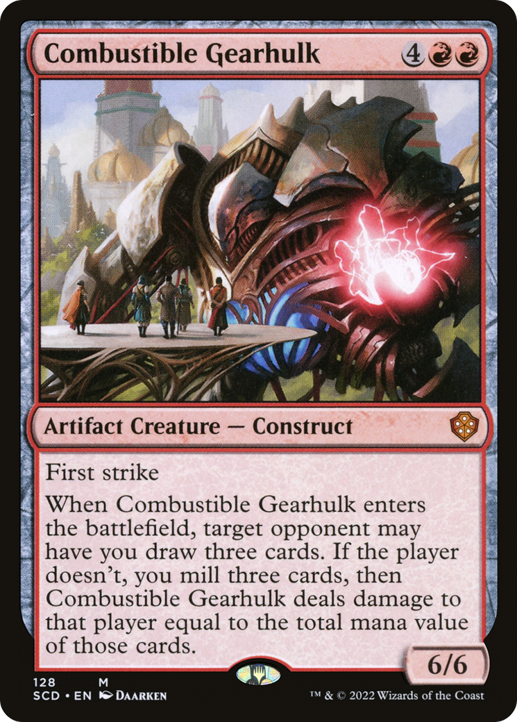 Combustible Gearhulk [Starter Commander Decks] | Good Games Adelaide SA