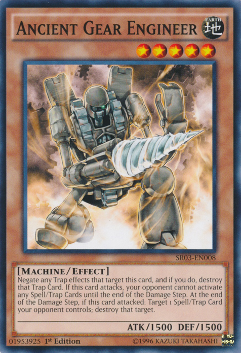 Ancient Gear Engineer [SR03-EN008] Common | Good Games Adelaide SA