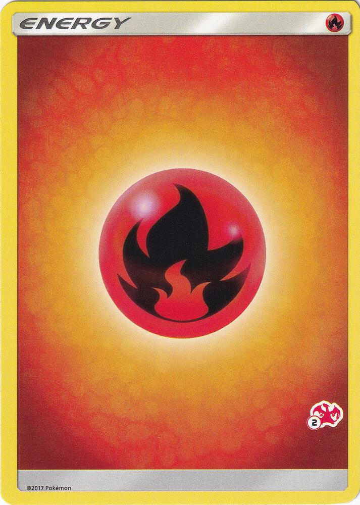 Fire Energy 2 Charizard Stamped  (Battle Academy)  | Good Games Adelaide SA
