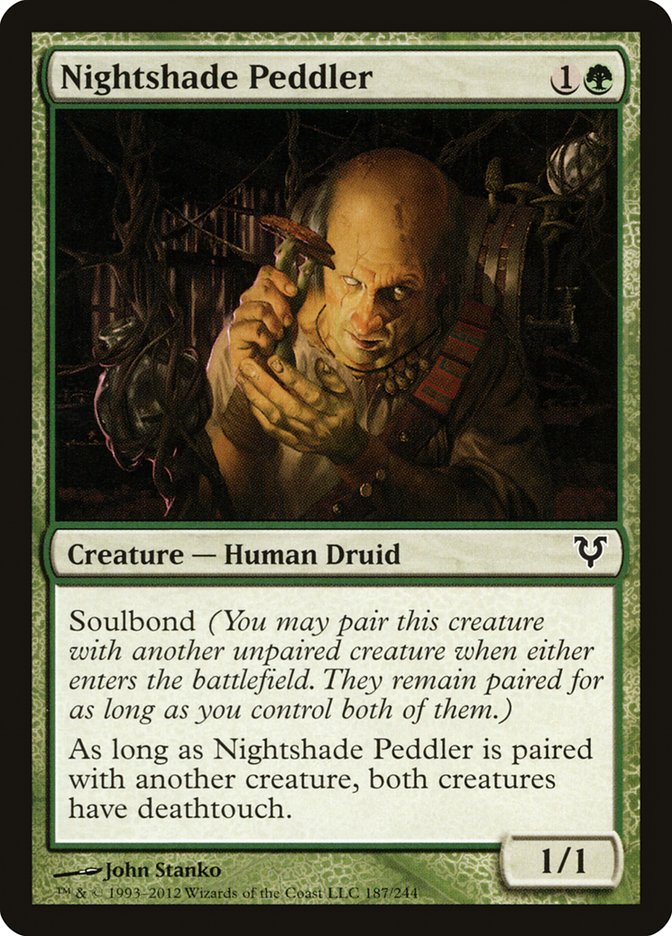 Nightshade Peddler 187 (Avacyn Restored)  - Foil | Good Games Adelaide SA