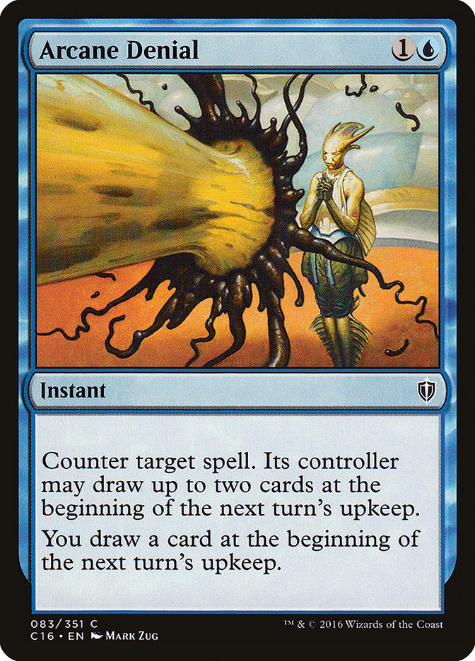 Arcane Denial [Commander 2016] | Good Games Adelaide SA